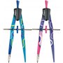 Maped Bow Precision System 291013 Boussole fantaisie Couleurs assorties Violet ou bleu