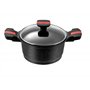 Pradel Excellence - 92398 M - Faitout 24 cm + Poignée Amovible - Tous feux et induction - Sans PFOA - 338