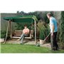 Bosch Home and Garden Manche télescopique Bosch avec roulettes 80-115 cm - Accessoire pour Isio, versions antérieurs à 2014