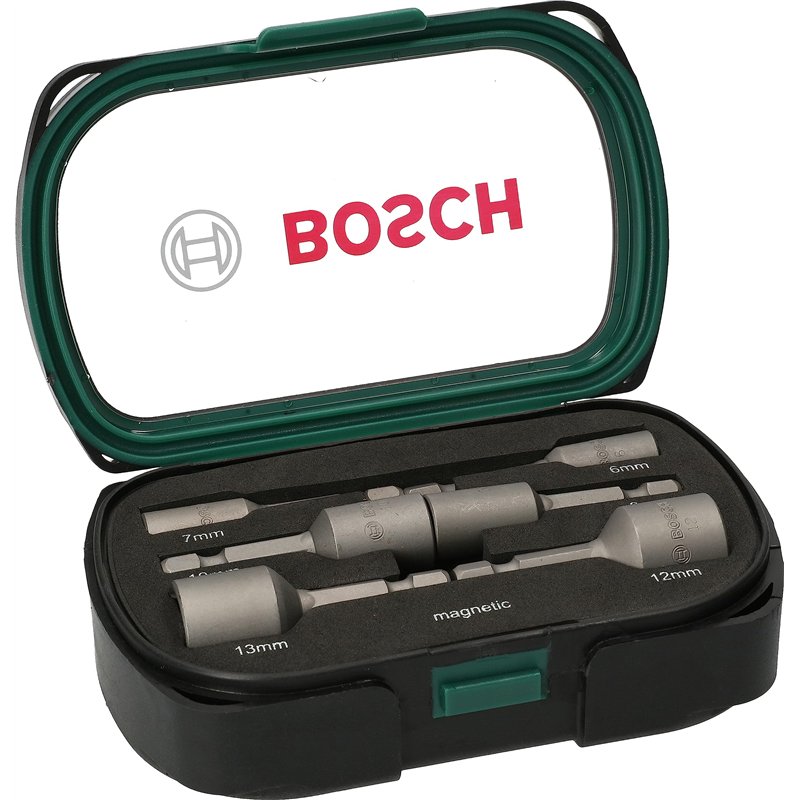 Bosch Accessories 2607017313 Coffret de 6 Douilles monobloc