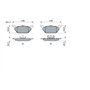 Bosch BP175 - Plaquettes de Frein Avant pour Voiture - Qualité Bosch - Réduction du Bruit et de la Poussière - Certifié ECE-R90 