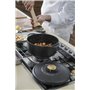 Tefal Pierre Gagnaire Héritage Cocotte en fonte d'acier ronde, Noir, 25 cm, 5,1 L, Induction E2230404