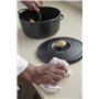 Tefal Pierre Gagnaire Héritage Cocotte en fonte d'acier ronde, Noir, 25 cm, 5,1 L, Induction E2230404