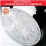 Tefal Comfort Max Poêle 20 cm, Induction, Revêtement antiadhésif, Acier inoxydable haute qualité, Indicateur de température Ther