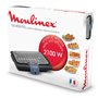 Moulinex Accessimo Barbecue électrique de table avec pieds, Barbecue d’extérieur, Nettoyage facile, Bac à eau, Réduction de la f