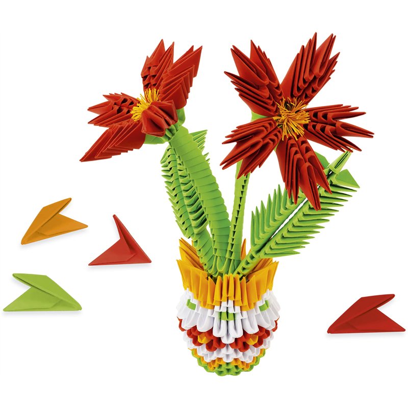 Image secondaire de Mille et Un Origami - Sculpture Fleurs 3D - Activités Manuelles - Dès 8 ans - Lansay