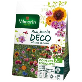 Vilmorin 5858007 Pack de Graines Mélange de Fleurs Coin des Bouquets 7 m² Multicolore