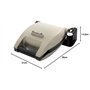 Lagrange 019622 Gaufrier Premium Gaufres + Gaufrettes + Croque monsieur Taupe