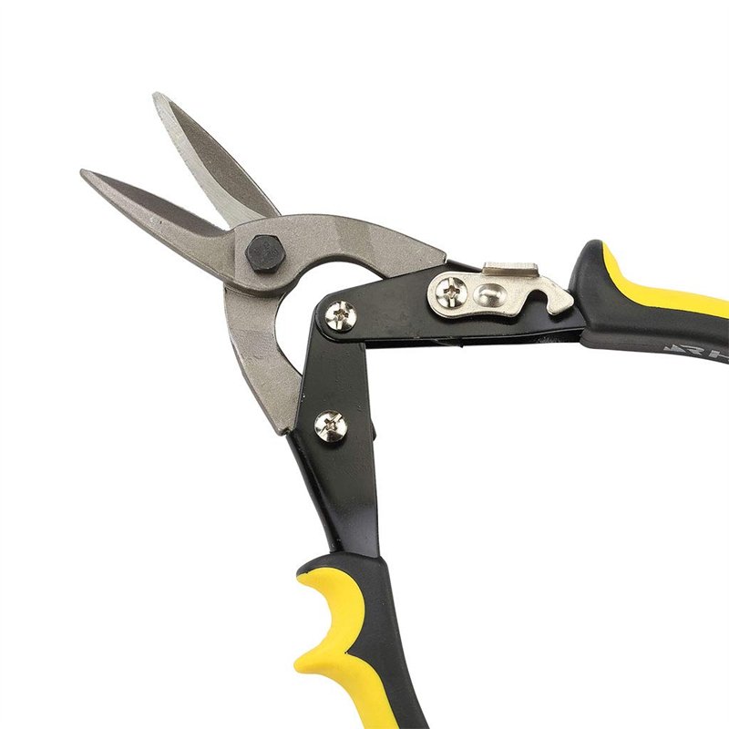 Image secondaire de RHINO - Cisaille à métaux 240 mm - Cisaille à tôle type aviation - Coupe droite - Chrome Vanadium - Long. 240 mm - Garantie 5 ans