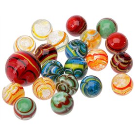 Cofalu - 9031/9032 - Jeu de Plein Air - 20 Billes +1 Calots Spider