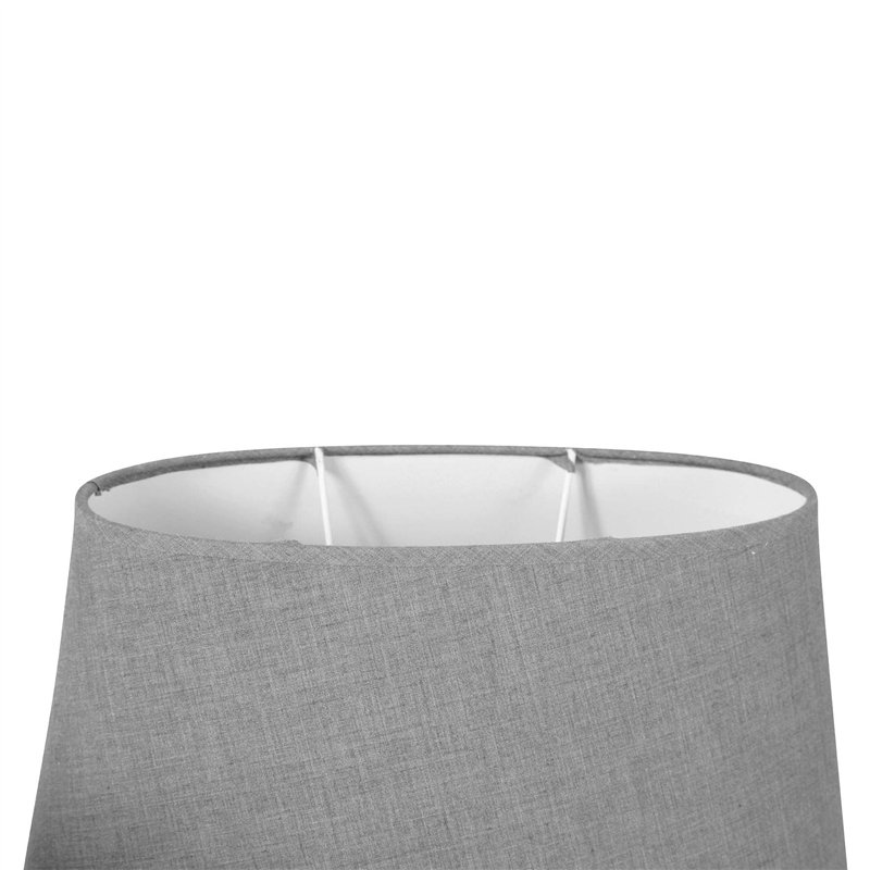 Image secondaire de Sema 97122 Abat-jour ovale texture/tissu gris clair