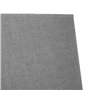 Sema 97122 Abat-jour ovale texture/tissu gris clair