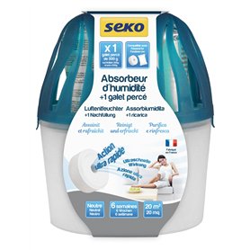 Seko Absorbeur d'humidité Jungle Medium + 1 galet percé 500g neutre