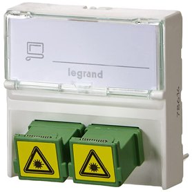 MO-BASE OPT 2XSC/APC 2M BL