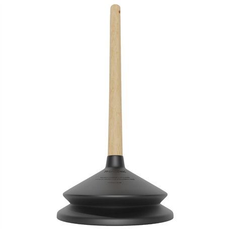 Tronconic - 80 KG d'aspiration - Ventouse deboucheur pour Salle de Bain et WC - Deboucheur Canalisation Professionnel - Ventouse