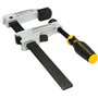 Stanley Fmht0-83244 Serre-Joint À Vis Gamme FatMax - Travaux De Précision - Système De Verrouillage - Poignée Bi Matière Soft Gr