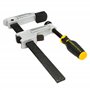 Stanley Fmht0-83244 Serre-Joint À Vis Gamme FatMax - Travaux De Précision - Système De Verrouillage - Poignée Bi Matière Soft Gr