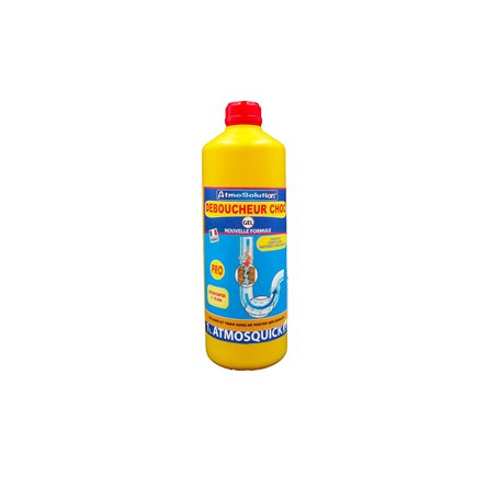 Atmos Products 1314 DEBOUCHEUR Choc 1314-Déboucheur Pro Nouvelle Formule. Ultra Efficace pour Tous Types de Bouchons