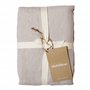 MATT & ROSE Drap Housse 160x200 cm Uni Lin LAVÉ | 1 pièce |100% Lin Lavé | Oeko-TEX | 140g/m² | Naturel