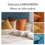 MATT & ROSE Drap Housse 160x200 cm Uni Lin LAVÉ | 1 pièce |100% Lin Lavé | Oeko-TEX | 140g/m² | Naturel