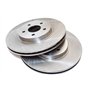 Valeo 197152 Disque de frein Disque de frein huilé 197152 Boîte de 1 disques ventilés Essieu avant [accessoires inclus] Similair