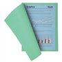 Exacompta - Réf. 330021E - Paquet 100 chemises rigides SUPER 210 g/m2 aux couleurs pastel - chemises certifiées PEFC™ - dimensio