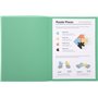 Exacompta - Réf. 330021E - Paquet 100 chemises rigides SUPER 210 g/m2 aux couleurs pastel - chemises certifiées PEFC™ - dimensio