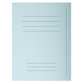 Exacompta - Réf. 435006E - Paquet de 50 chemises rigides imprimées Forever® 220 g/m2 - chemises 100% recyclées et certifiées Ang