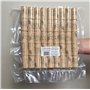 45 bouchons Hauteur 45 mm x Ø24 mm en liège naturel colmaté - étampés grappe - prêts à l'emploi - Conditionnés sous-vide - Durée