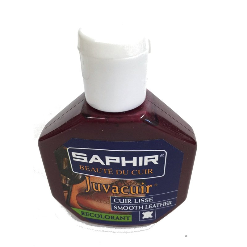 Image secondaire de Saphir Teinture Juvacuir Bordeaux 75 ml