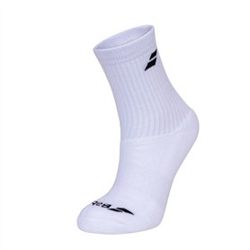 Babolat 3 Pairs Pack Unisex Chaussettes Tennis Blanc 39/42