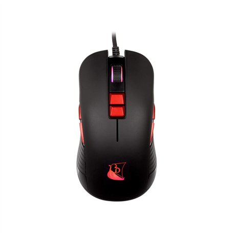 Konix Drakkar Souris Ambidextre - Souris Gamer 10 Boutons - Souris Gaming 4 Niveaux DPI - Souris Filaire Gamer Rétro-Éclairé - S