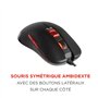 Konix Drakkar Souris Ambidextre - Souris Gamer 10 Boutons - Souris Gaming 4 Niveaux DPI - Souris Filaire Gamer Rétro-Éclairé - S