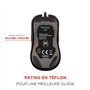 Konix Drakkar Souris Ambidextre - Souris Gamer 10 Boutons - Souris Gaming 4 Niveaux DPI - Souris Filaire Gamer Rétro-Éclairé - S