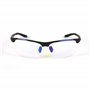 Konix Mythics Lunettes de Protection pour Console PS4 - Verres Jaunes Anti lumière Bleue - Noir