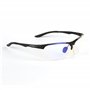 Konix Mythics Lunettes de Protection pour Console PS4 - Verres Jaunes Anti lumière Bleue - Noir