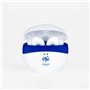 Konix FFF Écouteurs sans Fil pour Smartphones et tablettes - Autonomie 5 h - Connexion Bluetooth 5.0 - Blanc et Bleu
