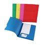 Hamelin 48699 Chemise Fast Imprimée 240 x 315 mm 2 Rabats Encoche Latérale Emplacement Carte Visite Lot de 50 Couleurs Assorties