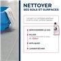 STARWAX - Nettoyant Multi-Usages - Parfum Fleur des Bois - Nettoie, Dégraisse, Désodorise - Longue Durée - Formule Concentrée - 