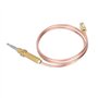 Thermocouple à gaz universel M8 filetage chauffage brûleur à gaz sonde thermocouple 600mm pièces de rechange de chauffage extéri