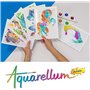 SentoSphère - AQUARELLUM JUNIOR - BALLERINES - Kit peinture - Peinture Aquarellable Magique - A partir de 7 ans - fabriqué en Fr