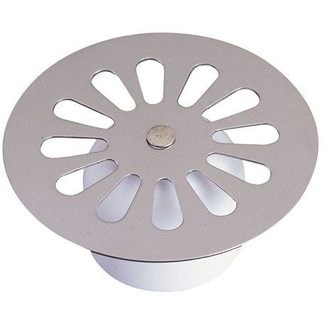 Wirquin 39235003 Grille universelle de remplacement pour bonde d'évier D85