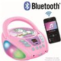 Lexibook lecteur CD Licorne Unicorn, Entrée line-in, port USB Pile ou Secteur, Bleu/Rose, RCD108UNI_10
