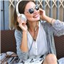 Lexibook Acoustix - Casque Audio 2-en-1 Bluetooth et Filaire, Stéréo, sans fil, filaire, batterie rechargeable, Bluetooth 5.3 (j