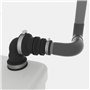 Aquasani 1 - Broyeur WC Adaptable, 1 entrée WC et 1 entrée lavabo, Installation Facile, Moteur 400W, Relevage 3m Vertical et 30m