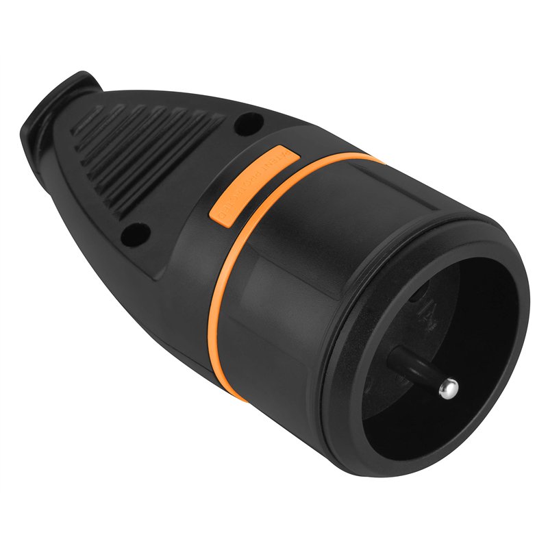 Image secondaire de Electraline 523078 Femelle Français (2P+T) Electralock équipée d'un système de Verrouillage Qui empêche la déconnexione fiche-Pr