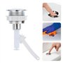 Angoily Bouton poussoir de rechange pour chasse d'eau