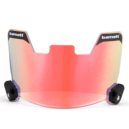 BARNETT Reve Visière REVO Rouge Clair Casque de Football Américain