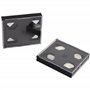 Dragon Trading Lot de 10 boîtes de rangement pour 6 disques CD/DVD/Blu-Ray 25 mm d'épaisseur Pour 6 disques avec espace pour ins