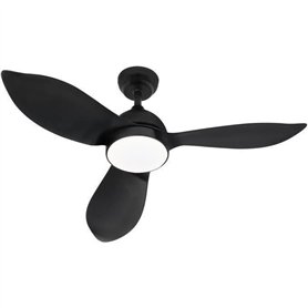 CORSICA Noir- Ventilateur de plafond Ø116cm 70W + éclairage LED